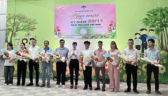 Họp mặt ngày Nhà giáo Việt Nam năm 2023 - Nhà Thiếu nhi Huyện Củ Chi
