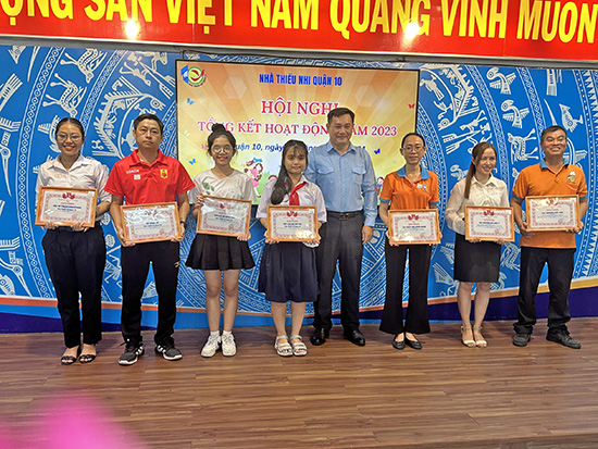 Tổng kết hoạt động Nhà Thiếu nhi năm 2023 - Nhà Thiếu nhi Quận 10