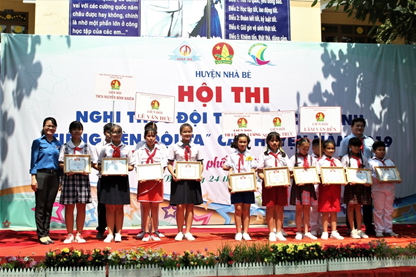 Nhà Thiếu nhi Huyện Nhà Bè: Hội thi nghi thức Đội, Liên hoan Tiếng kèn Đội ta