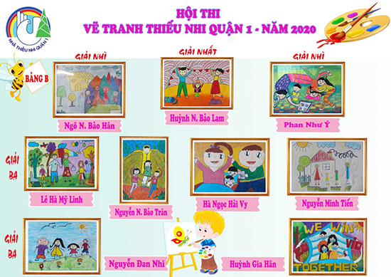 Hội thi vẽ tranh - Nhà Thiếu nhi Quận 1