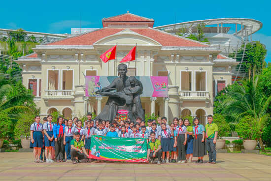Hành trình Thiếu nhi Củ Chi yêu thành phố Bác năm 2024 - Nhà Thiếu nhi Huyện Củ Chi