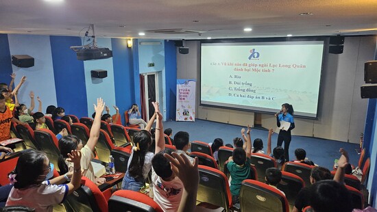 Chương trình tuần phim cho em chủ đề "Em yêu sử Việt" năm 2024 - Nhà Thiếu nhi Quận 3