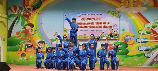 Nhà Thiếu nhi Quận 6 tổ chức Chương trình chào mừng  Ngày Quốc tế Thiếu nhi 1/6 và khai giảng các lớp năng khiếu hè Năm 2024