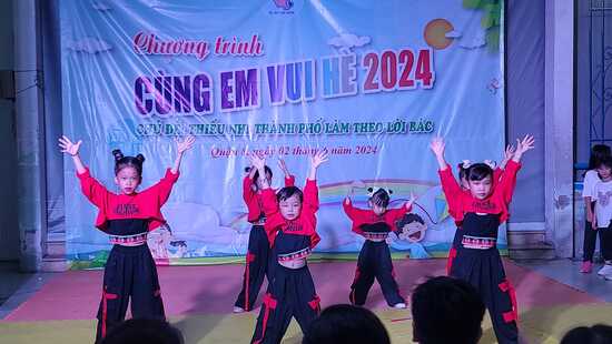Chương trình cùng em vui hè - Nhà Thiếu nhi Quận 8