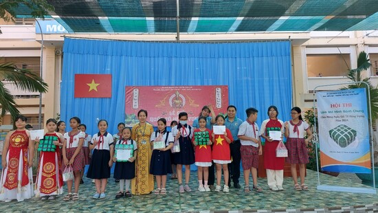 Tổ chức hoạt động chào mừng ngày Giỗ tỗ Hùng Vương năm 2024 - Nhà Thiếu nhi Huyện Cần Giờ