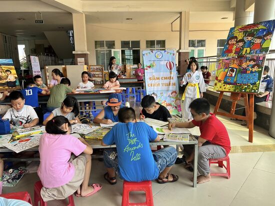 Sân chơi cuối tuần tháng 4 - Nhà Thiếu nhi Quận Tân Phú