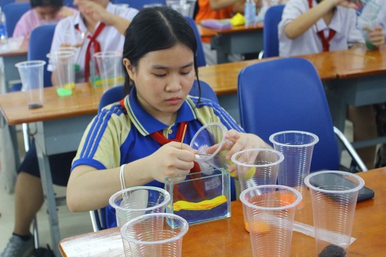 Tổ chức Tập huấn tạo tranh cát nghệ thuật và Robotic Năm học 2023 - 2024 - Nhà Thiếu nhi Quận Tân Phú