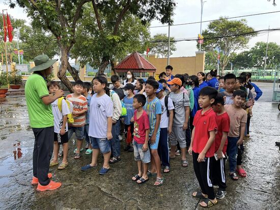Chương trinh trải nghiệm "Một ngày làm nông dân" năm 2024 - Nhà Thiếu nhi Huyện Cần Giờ