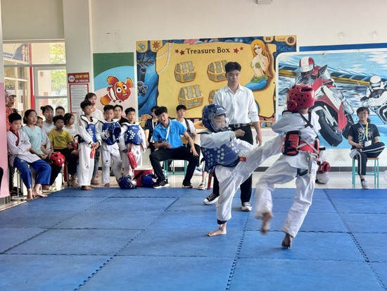 Giải Taekwondo cúp Nhà Thiếu nhi năm 2024 - Nhà Thiếu nhi Huyện Hóc Môn