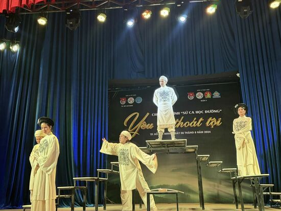 Chương trình "Sử ca học đường" năm 2024 - Nhà Thiếu nhi Quận 4