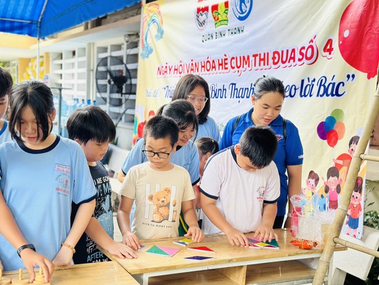 Ngày hội văn hóa Hè khu vực cụm phường năm 2024 - Nhà Thiếu nhi Quận Bình Thạnh