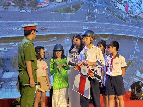 Hội thi "Em là tuyên truyền viên an toàn giao thông" năm 2024 - Nhà Thiếu nhi Quận Tân Bình